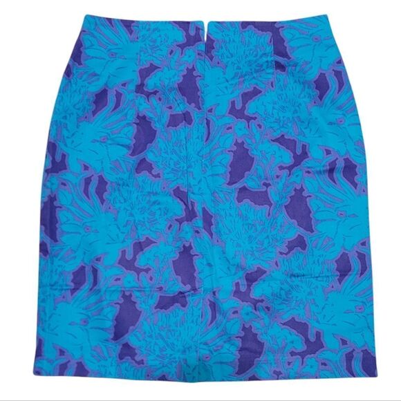 Worthington Spring Blue Pencil Skirt - Picture 2 of 4